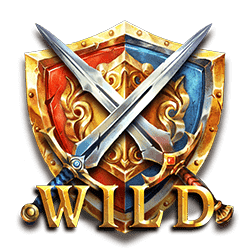 Wild Symbol of Clash of Camelot Slot