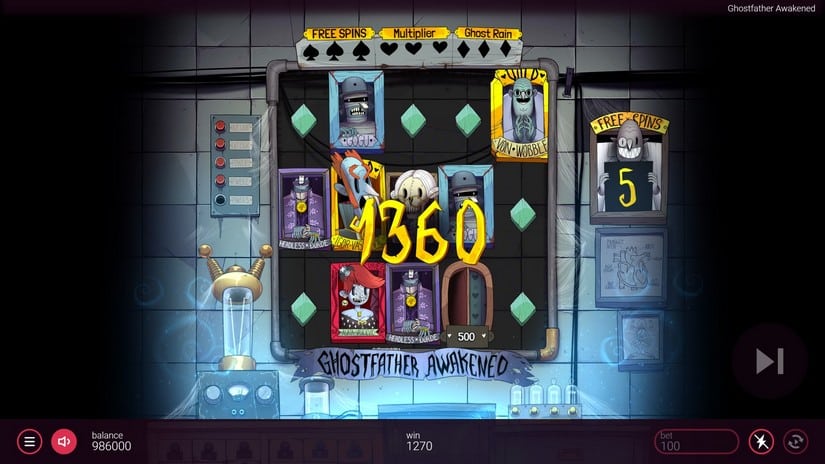 Ghostfather Awakened slot screen 5