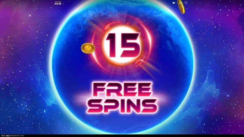 Giga Blast slot screen 3