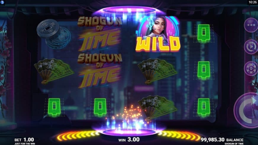 Shogun of Time slot screen 2