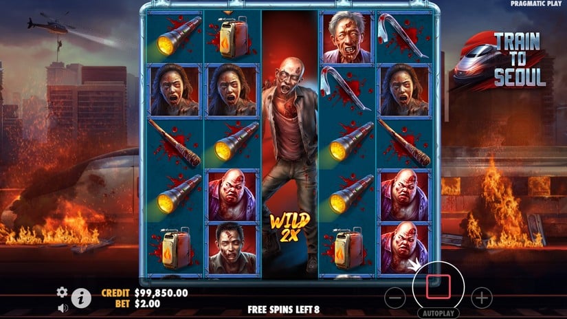 Train to Seoul slot screen 2