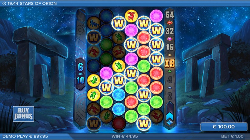 Stars of Orion slot screen 6