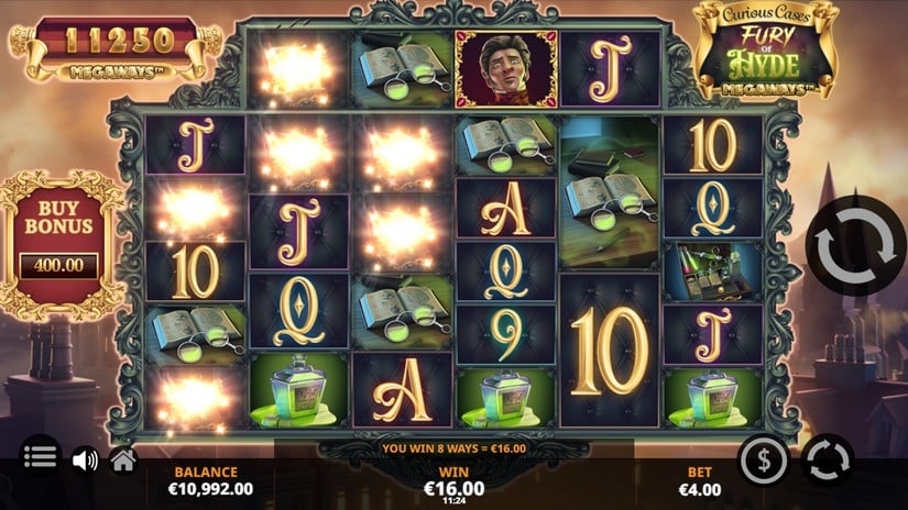 Fury of Hyde Megaways slot screen 2