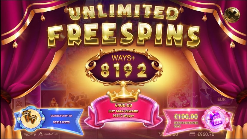 PiggyPop slot screen 5