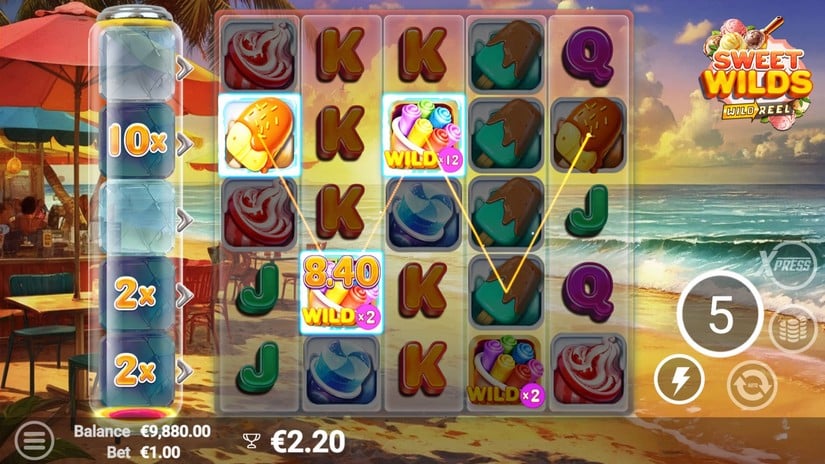 Sweet Wilds slot screen 4