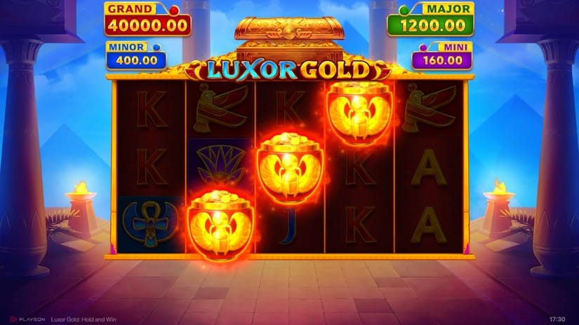 Luxor Gold: Hold and Win slot screen 3