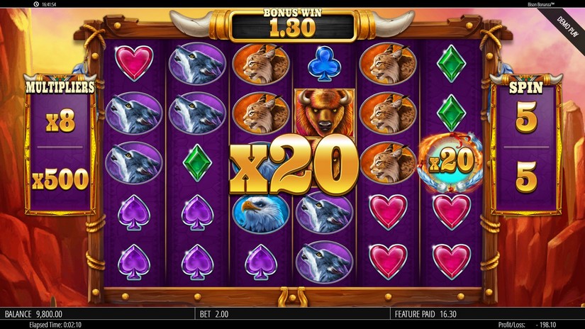 Bison Bonanza slot screen 7