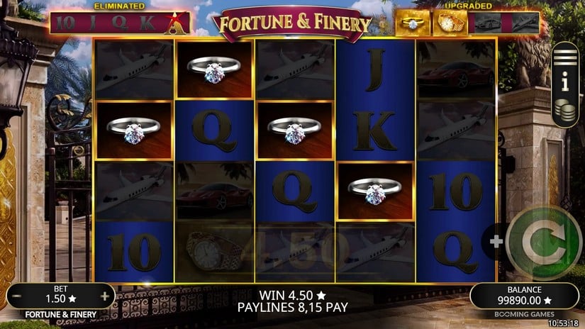 Fortune & Finery slot screen 5