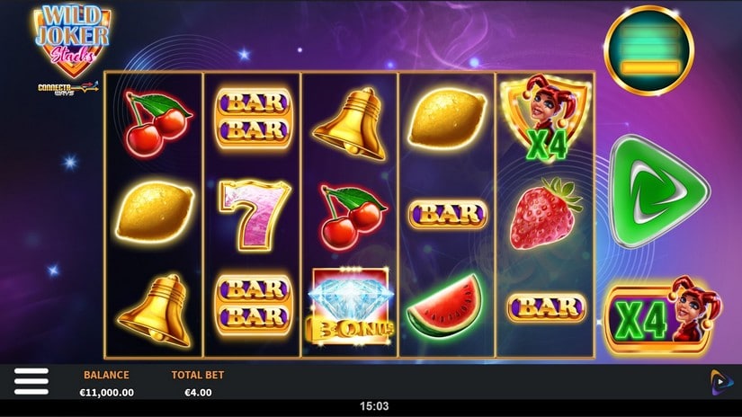 Wild Joker Stacks slot screen 1