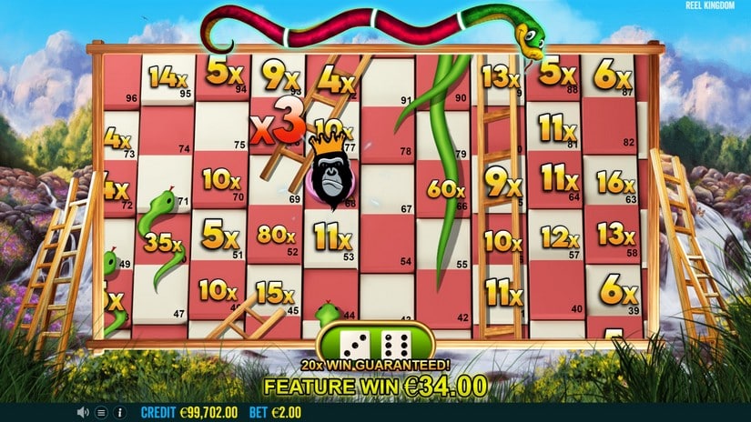 Snakes & Ladders Snake Eyes slot screen 8