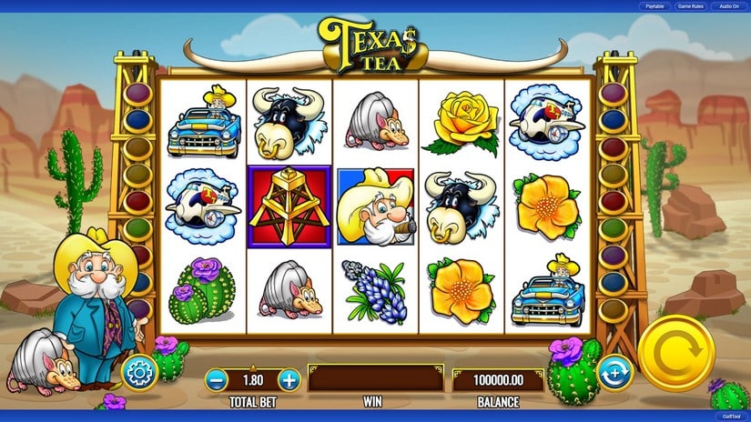 Texas Tea slot screen 1