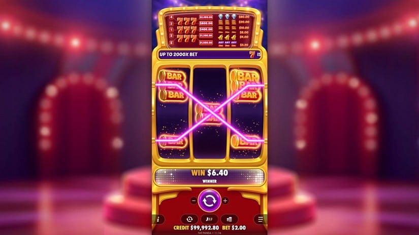 777 Rush slot screen 3