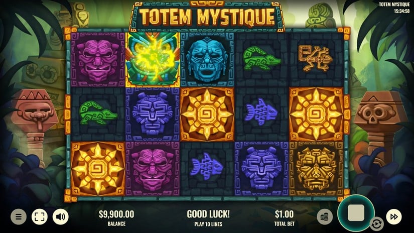 Totem Mystique slot screen 2