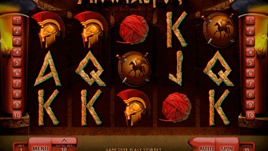 Minotaurus slot screen 1