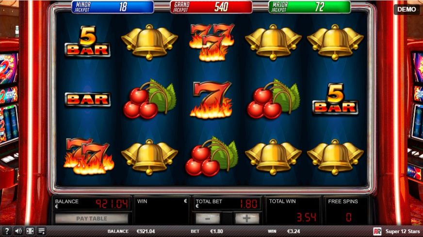 Super 12 Stars slot screen 6