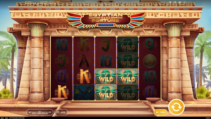 Egyptian Mega Fortune slot screen 4