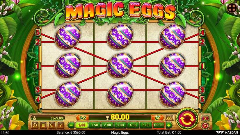 Magic Eggs slot screen 5