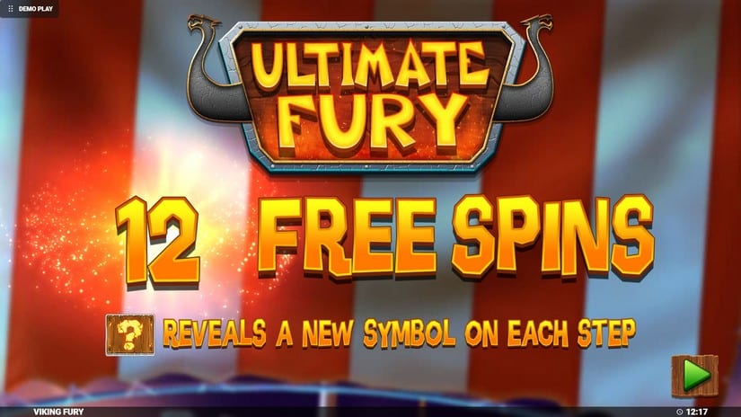 Viking Fury Spinfinity slot screen 2