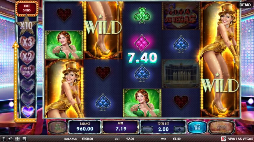 Viva Las Vegas slot screen 3