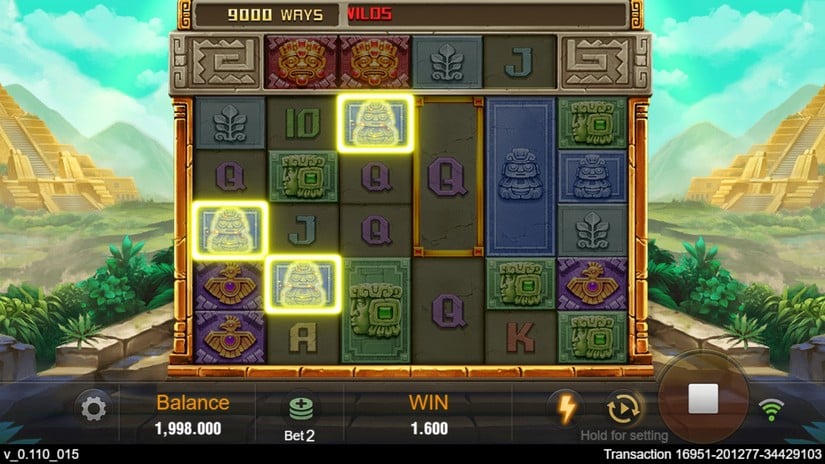Golden Empire slot screen 2