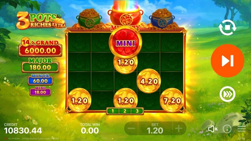 3 Pots Riches Extra: Hold and Win slot screen 3