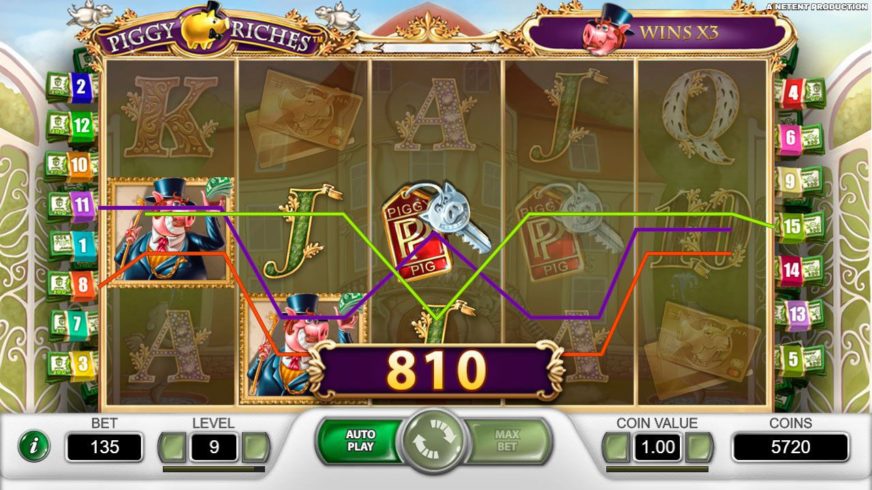Piggy Riches slot screen 3