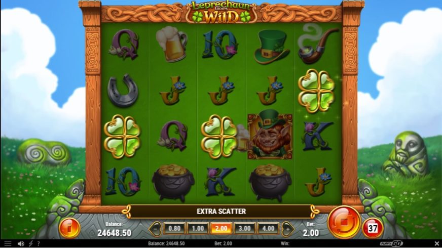 Leprechaun Goes Wild slot screen 3
