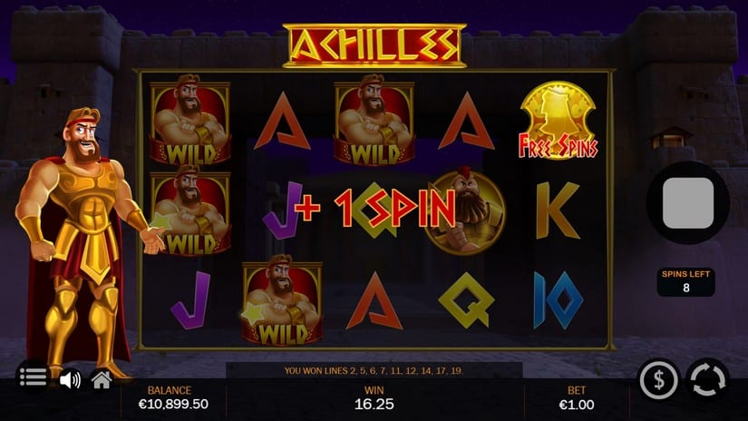 Achilles slot screen 6
