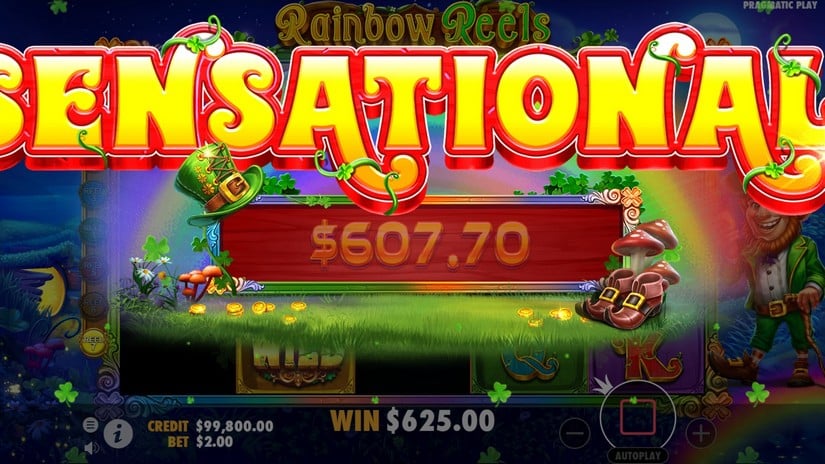 Rainbow Reels slot screen 9