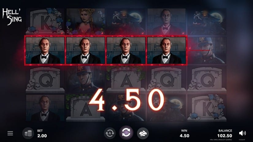 Hell’Sing slot screen 2