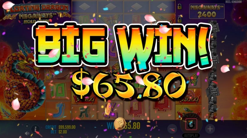 Floating Dragon Megaways slot screen 9