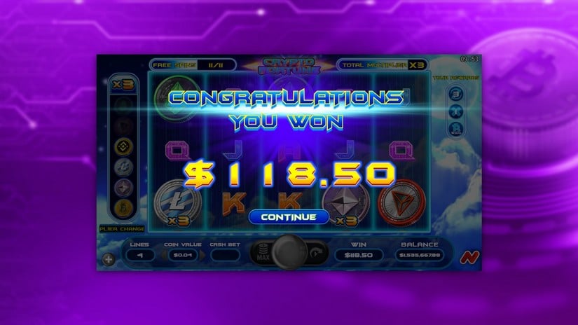 Crypto Fortune slot screen 8