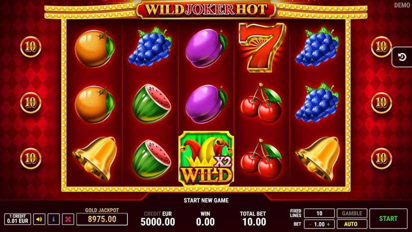 Wild Joker Hot slot screen 1
