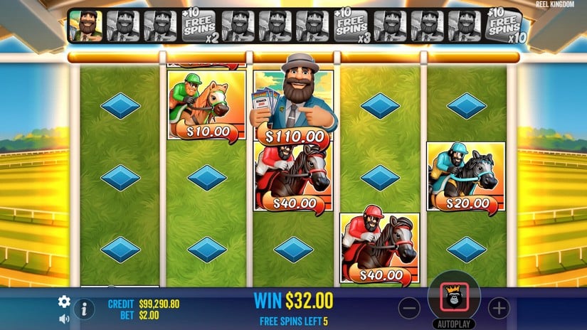 Big Bass Return to the Races slot screen 7