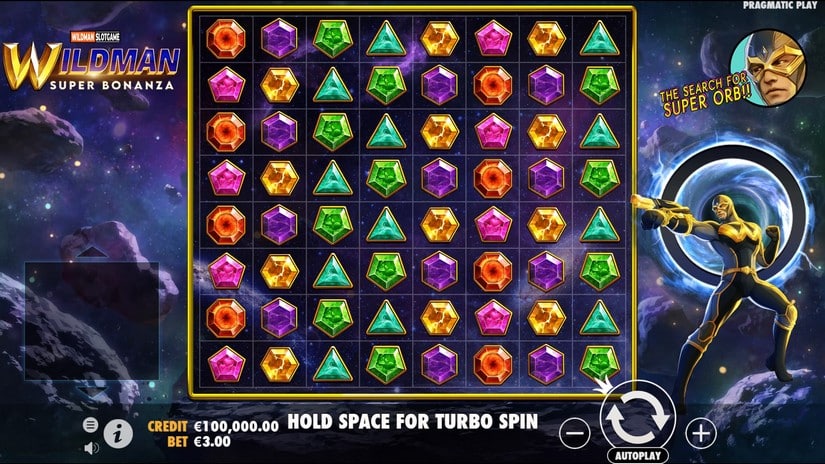 Wildman Super Bonanza slot screen 1