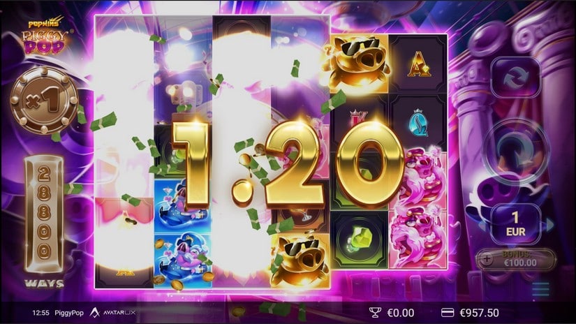 PiggyPop slot screen 3