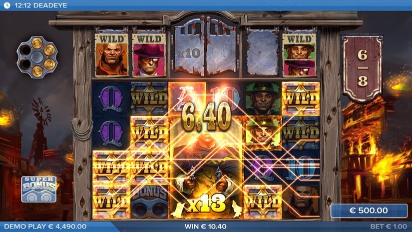 Deadeye slot screen 6