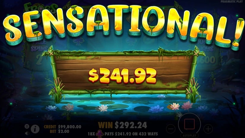 Frogs & Bugs slot screen 5