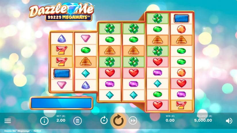 Dazzle Me Megaways slot screen 1
