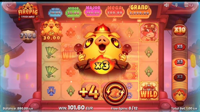 Fire Pig Push Ways slot screen 5