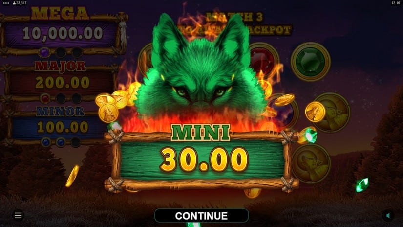 Wolf Blaze Megaways slot screen 7