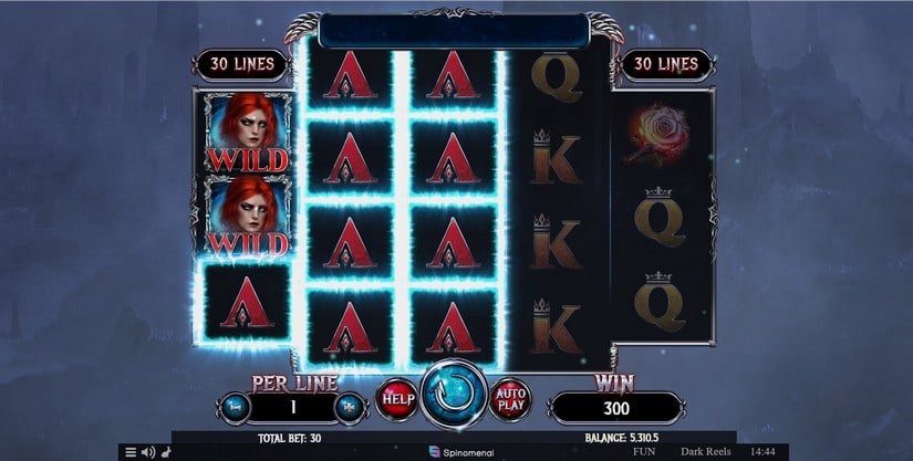 Dark Reels slot screen 4