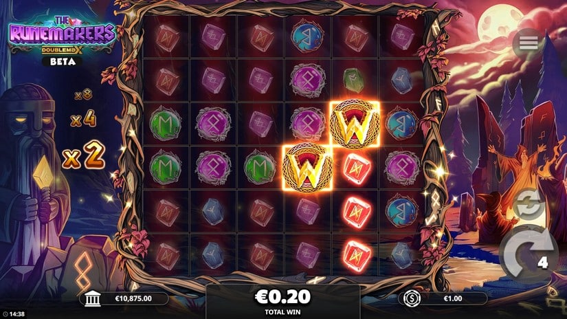 The Runemakers DoubleMax slot screen 4