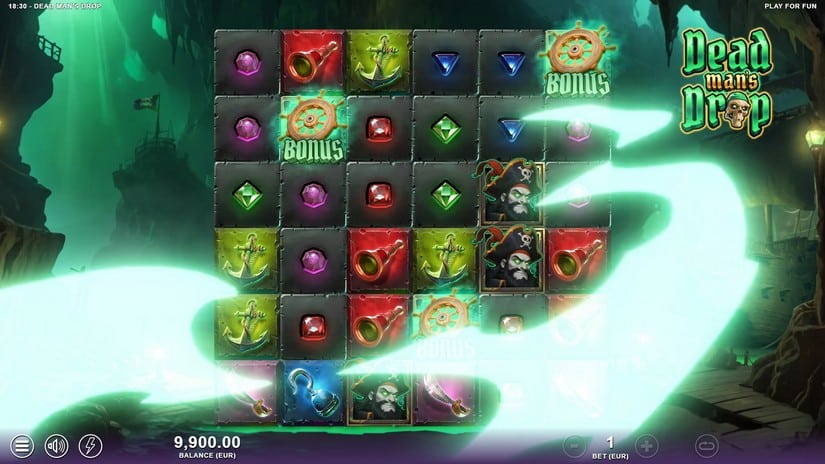 Dead Man’s Drop slot screen 2