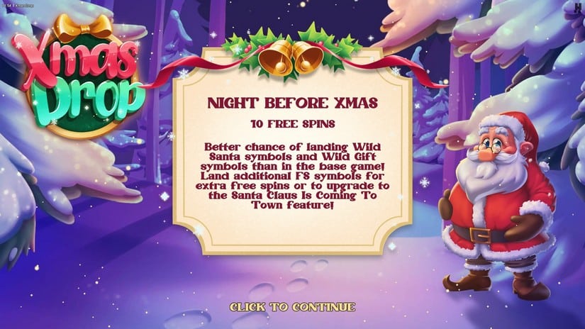 Xmas Drop slot screen 4
