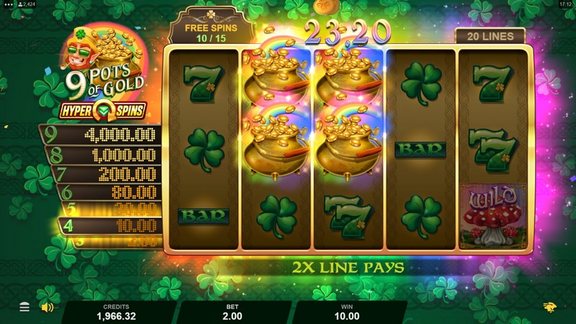 9 Pots of Gold HyperSpins slot screen 6