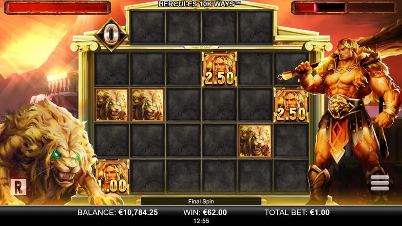 Hercules 10k Ways slot screen 7