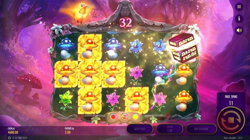 Pan’s Arcadia slot screen 7