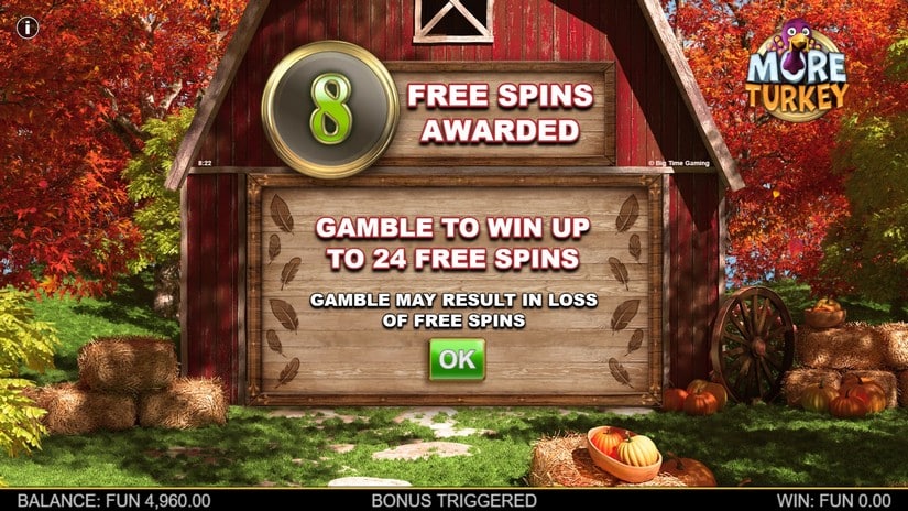 More Turkey Megaways slot screen 2