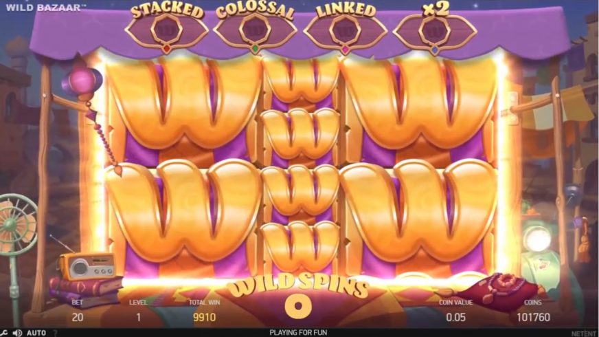 Wild Bazaar slot screen 6